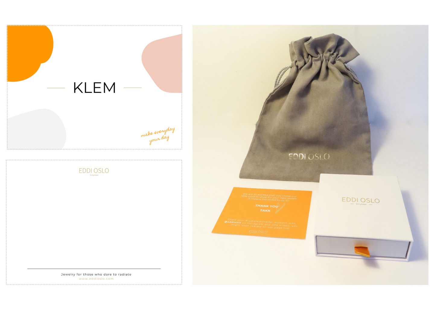 Gift Bag & Card - 'Klem'